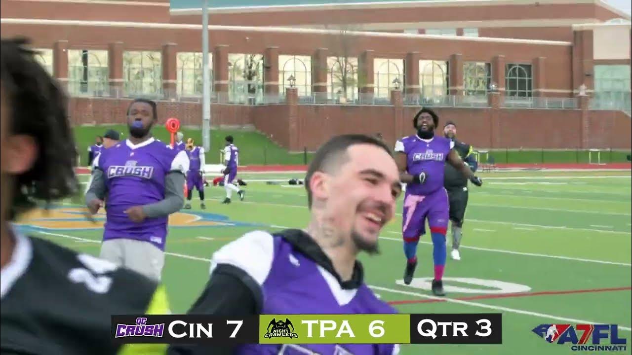 Tampa Bay Night Crawlers QC Crush A7FL Week 2 Cincinnati, OH