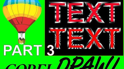 CorelDraw Tips & Tricks Interactive Fill tool for a COOL outline Part 3