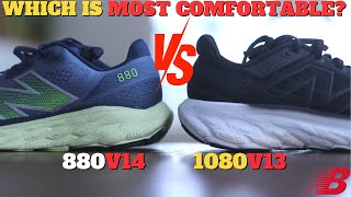 Which Is MOST COMFORTABLE? New Balance Fresh Foam X 880v14 vs 1080v13