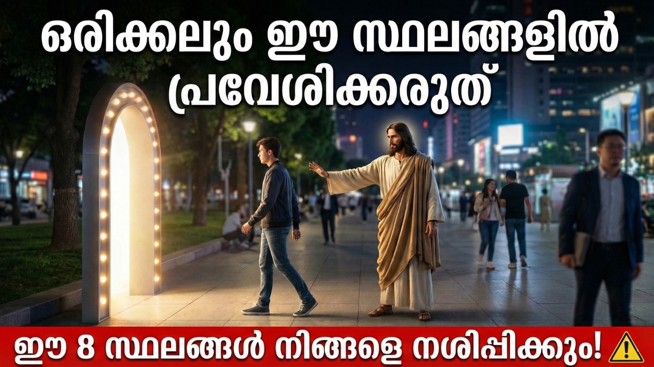 നിങ്ങൾ അറിയാതെ ഈ 8 അപകടങ്ങളിൽ വീഴുന്നുണ്ടോ? ആത്മീയ ജീവിതം തകർക്കുന്ന ചതിക്കുഴികൾ!