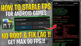 How To Boost FPS For Gaming ( No Root ) || Fix FPS Drop &amp; Optimize Games !! Explained