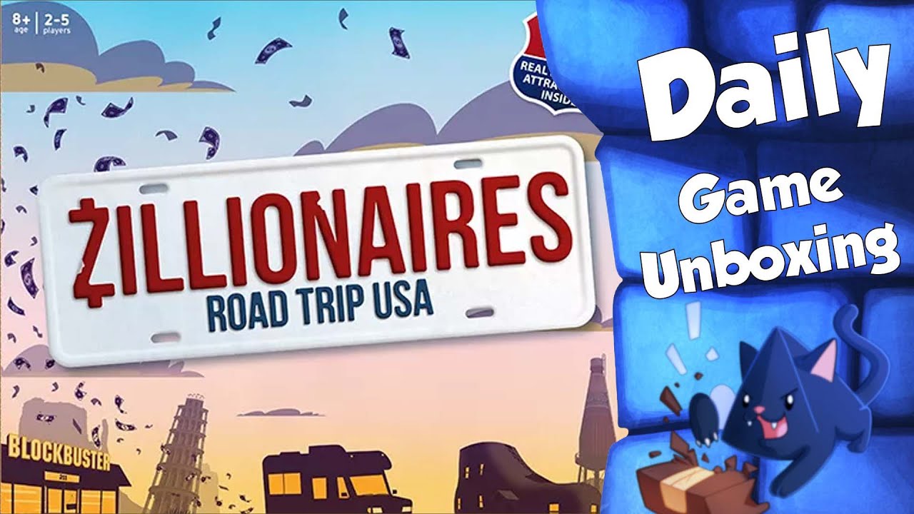 zillionaires road trip usa game