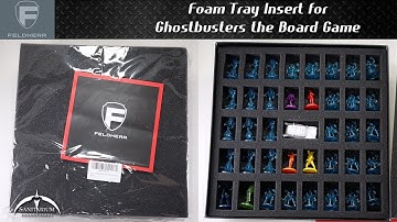 Feldherr Foam Tray Insert for Ghostbusters the Board Game Unboxing and Review