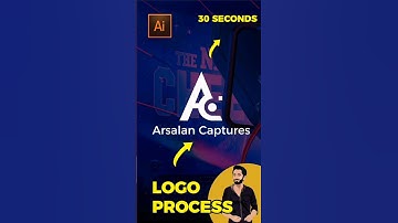 Logo in 30 Seconds! #shorts #youtubeshorts #logodesign #logo #illustrator