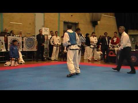 Taekwon-do ITF Imperial cup 09 Ariel Alemanno vs Italia.mpg