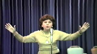 'In Varshaver geto iz itst khoydesh nisn.' Hadassah Kestin   1990