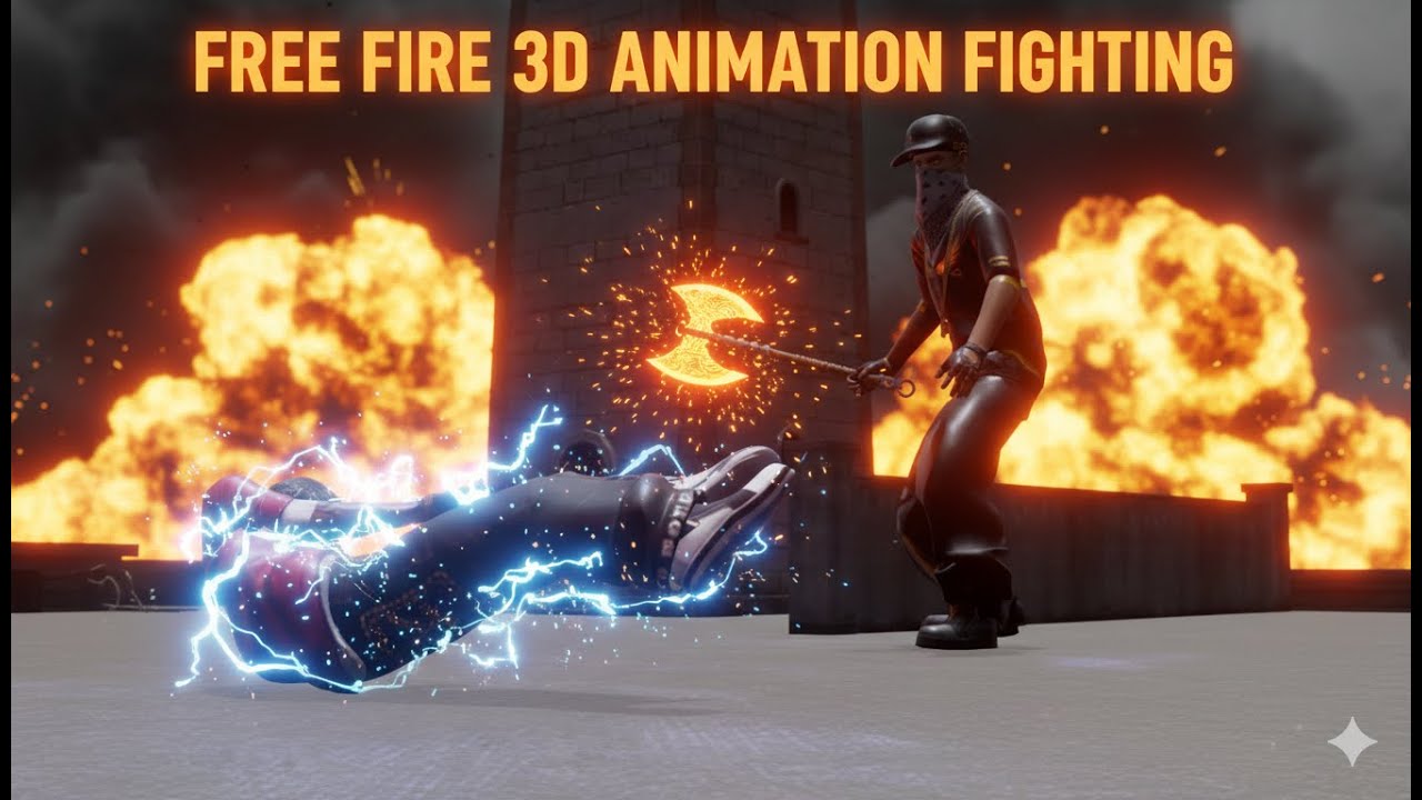 FREE FIRE  3D ANIMATION ! 💀FINAL BATTLE