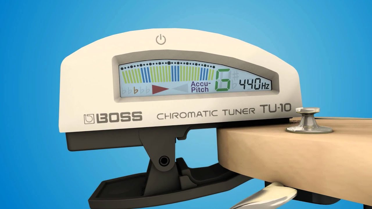 Boss TU-01 Chromatic Tuner Clip-On Accordeur