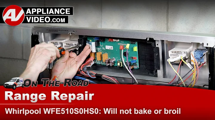 Whirlpool Stove Repair - Will Not Bake or Broil - Electronic Control