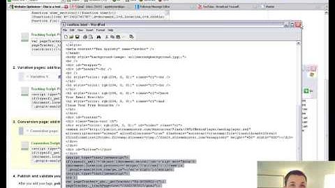 A/B Split Testing with Google Website Optimizer- Part 2