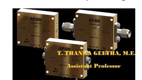 RF & Microwave Amplifier Design & MCQ