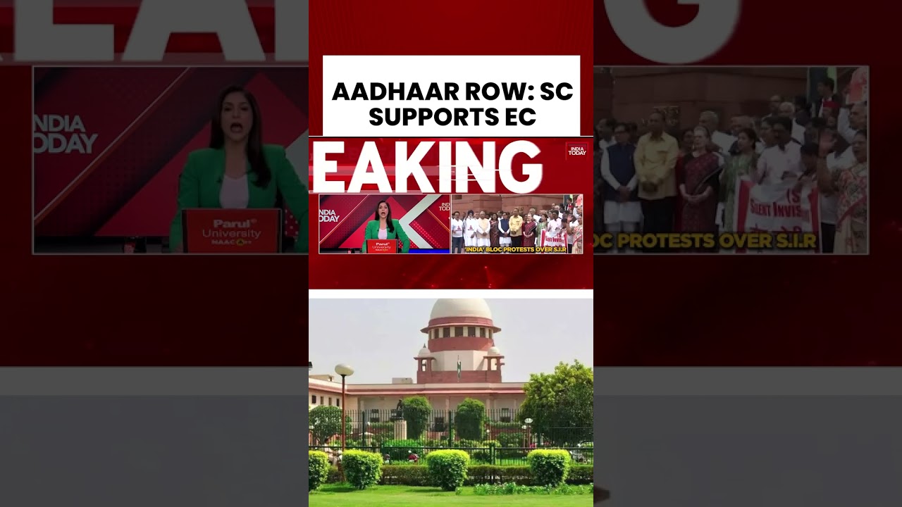 Supreme Court Backs EC: Aadhaar Not Citizenship Proof Amid Bihar Voter Roll Controversy