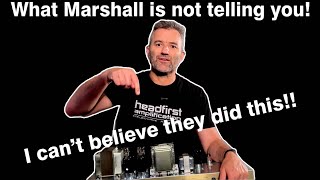 What Marshall is not telling you!  I can’t believe they did this!!