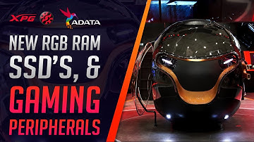 ADATA & XPG Computex 2019 - New RGB RAM, SSDs & Gaming Peripherals
