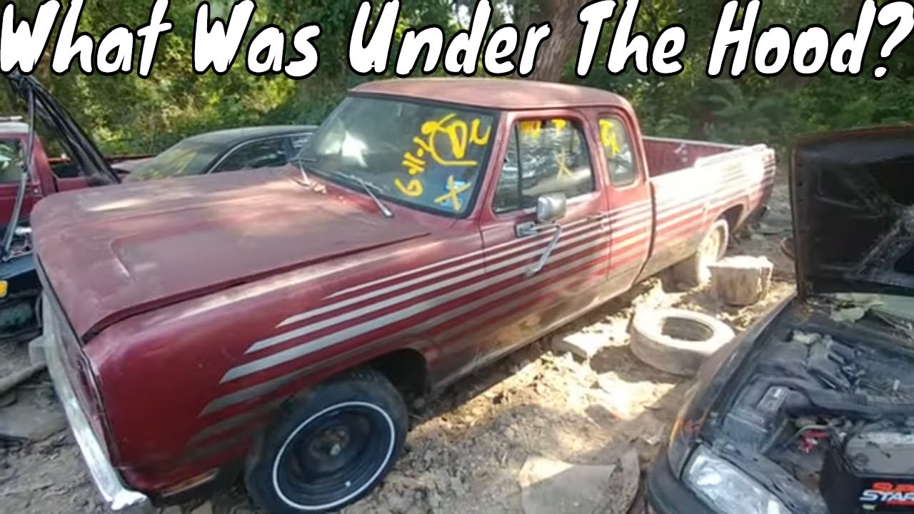 1976 Dodge D100 Adventurer Club Cab Junkyard Find