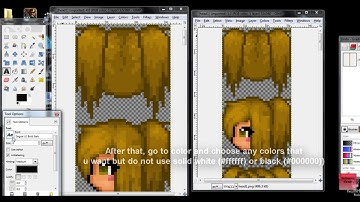 Graal Tutorial: How to edit a text on graal heads on GIMP 2