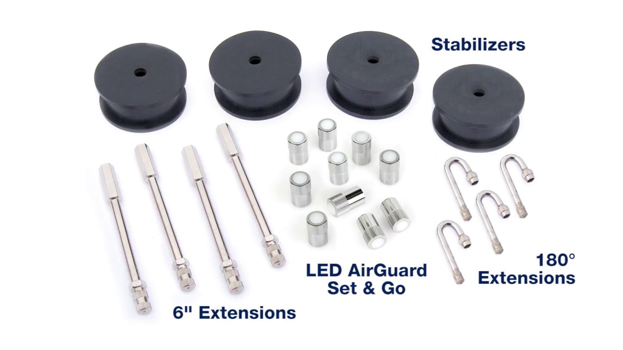 RealWheels LED AirGuard Tire Pressure Monitoring Kit - YouTube