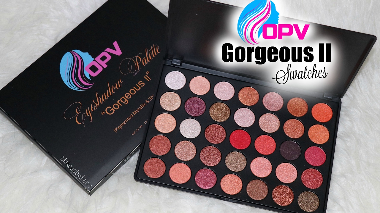 OPV Gorgeous II Palette | SWATCHES