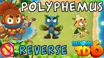 Bloons TD 6 | Polyphemus Reverse With Beast Handler | No MK No Powers | Guide / Strategy