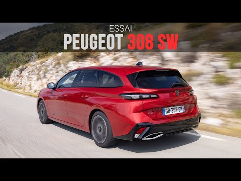 Essai Peugeot 308 SW (2021) : au volant du nouveau break, en version hybride !