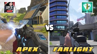 Farlight 84 vs Apex legends mobile ( FPP comparison ) screenshot 3