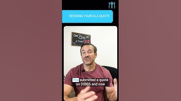 How Do You Revise Your DLA Quote? #dla