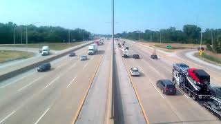 Traffic 42, 15x Timelapse, Overlooking IL I-294 On 159th St, Markham IL 20230618 162348A 4K30p15s 7C