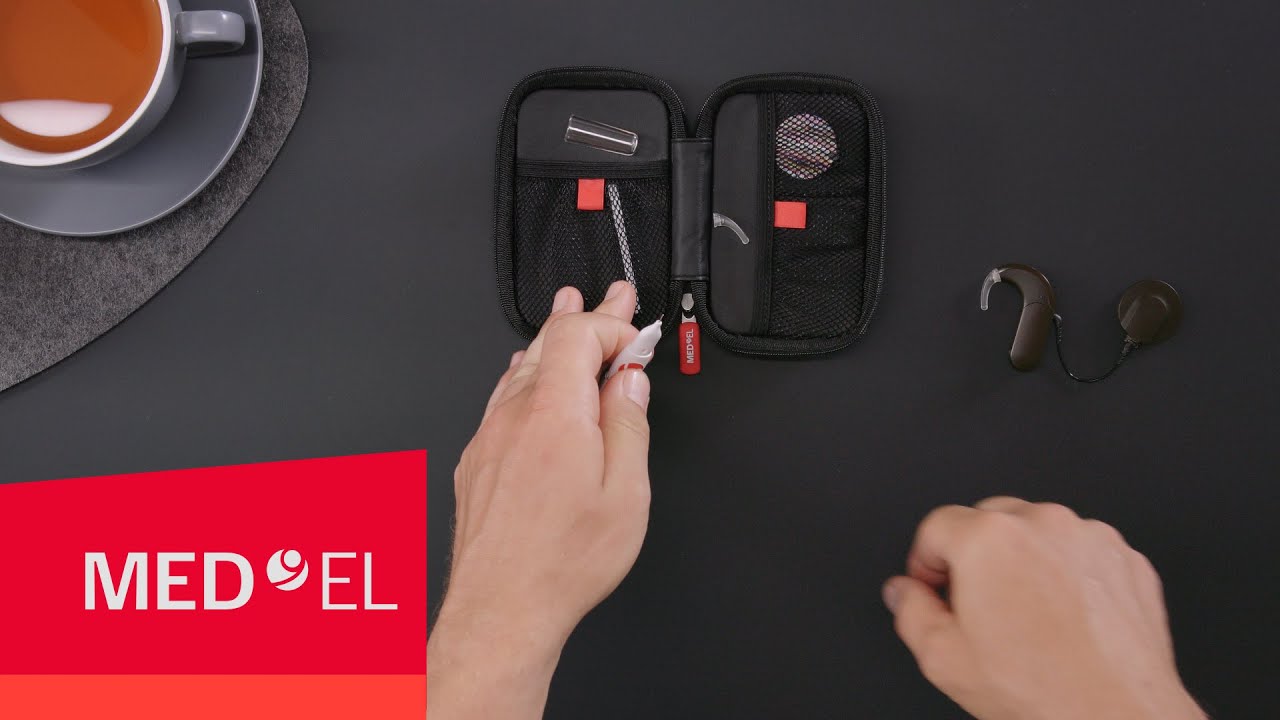 كيفية التعامل مع معالج الصوت SONNET 2 : تغيير مشبك الأذن | ميدال MED-EL