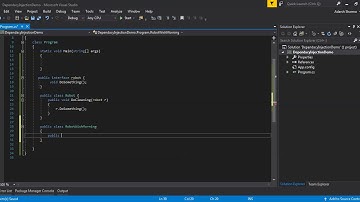 Dependency Injection Example and Explanation using C#