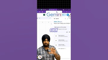 How to use AI gemini in Google Sheets #googlesheets #chatgpt #googlesheetstutorial