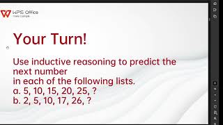 Información Lecture 2-1: Inductive and Deductive Reasoning Actualización