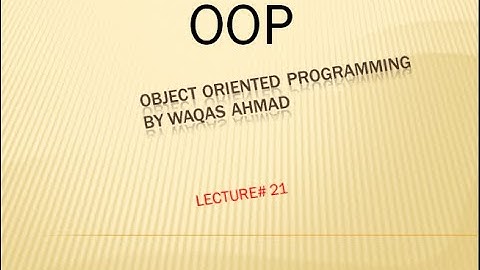 Lecture #21 | Early Binding | Late Binding | Early & Late Binding Examples |Early & Late Binding oop