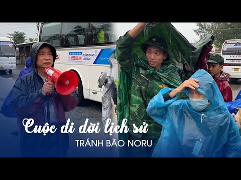 Video Cuộc di dời hàng ngàn dân Quảng Ngãi trước bão số 4... - youtube