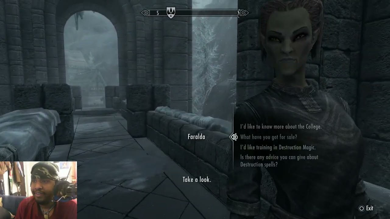 (part 3/3) It's Time For the New Year's Staff Party! - Skyrim Staves ONLY