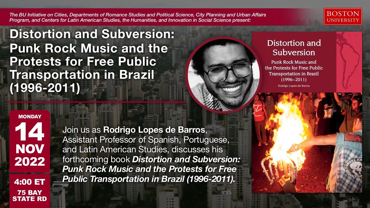 Punk Rock Music and the Protests for Free Public Transportation in Brazil