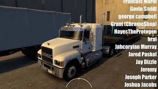 Mack MP8 Straight pipe sound V2.0 Update | ATS 1.51
Version 2.0 Changelog:
-Its literally a different mod from the first version so I guess Ill just make a new feature list then
-Mack MP8 415-445HP with straight pipe sound
-Realistic VGT behavior with spooling up on the first 15 seconds of cold start
(First startup of the game)
-Sound attenuation effects for realistic sound fade off from the distance
-Sound distortions and directional effects for realistic distortions from different positions around the truck
Download link:
https://forum.scssoft.com/viewtopic.php?t=314185
TruckyMods:
https://truckymods.io/american-truck-simulator/sound/mack-mp8-straight-pipe-sound
Installation guide:
https://www.youtube.com/watch?v EGNdI04piU
Patreon: https://www.patreon.com/SlavJerry
My discord server: https://discord.com/invite/8pYHD2fuUT
Buy me a coffee: https://www.buymeacoffee.com/SlavJerry
PaypalMe: https://www.paypal.me/slavjerry9625 Mack MP8 Straight pipe sound V2.0 Update | ATS 1.51