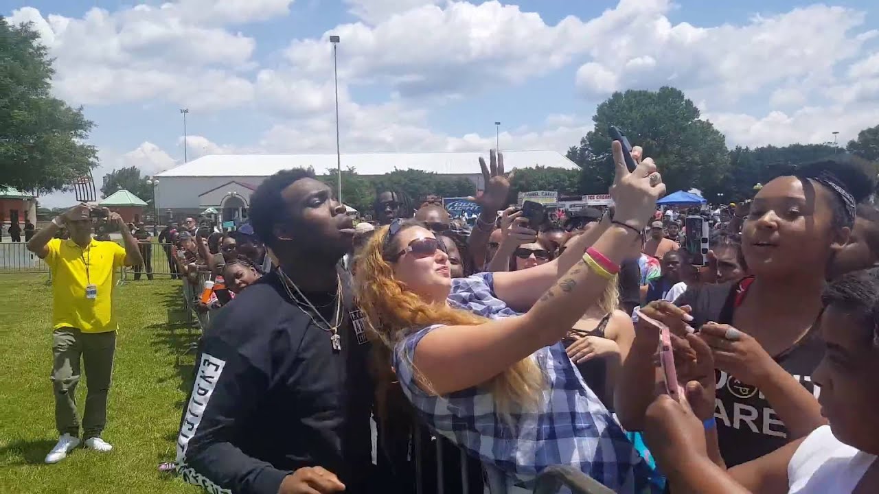 @jaquae Performance in Greensboro, NC 102jamz Carshow