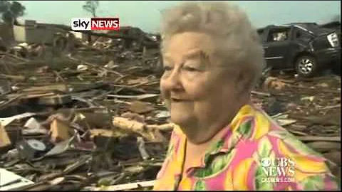Oklahoma Tornado  Dog Emerges From Debris 1