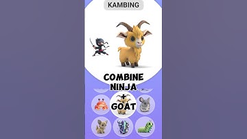 Combine Ninja and Goat🐐 #shorts #shortvideo #youtubeshorts #animashgame #animash #games  #fyp