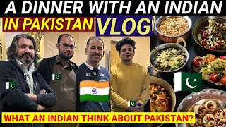 A VLOG WITH AN INDIAN WITH PAK YOUTUBERS | WHAT INDIAN THINK ABOUT PAKISTAN? | Muzammil quershi