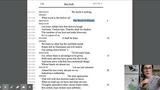 Macbeth Act 5, Scene 4 Commentary