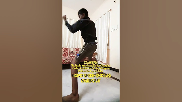 Hand Speed Shadow boxing Practice | Home workout #champion #trending #saisriram #fight