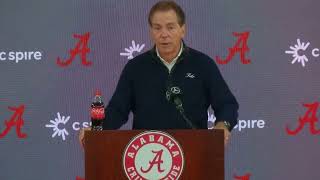 Austin Peay Week: Coach Saban's Monday Press Conference Austin Peay Week: Coach Saban's Monday Press Conference