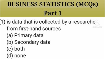 1 Business Statistics MCQs | Bcom sem.1 Business Statistics MCQs #businessstatistics #commerce