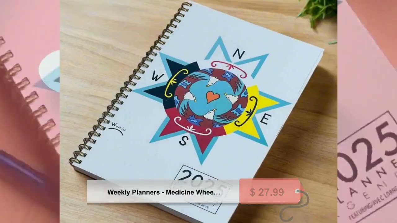 Weekly Planners - Medicine Wheel 2025