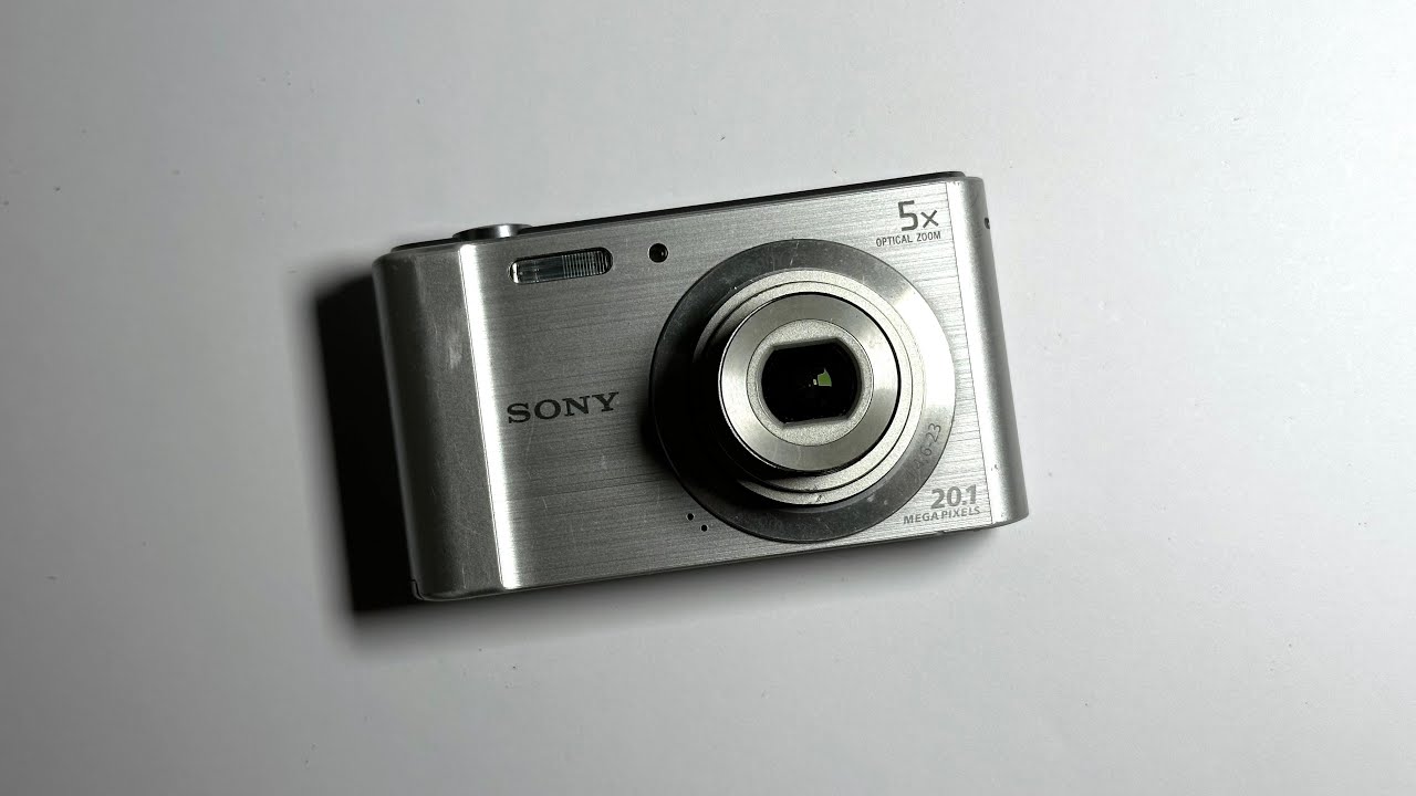 Sony Cyber shot DSC W800 not working Fix - YouTube