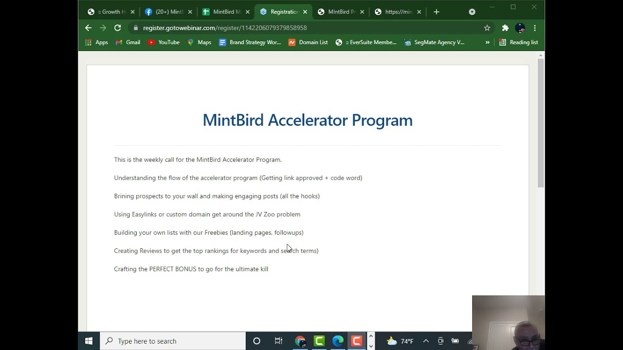 MintBird Accelerator Program