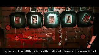 ⚙#LQ - Riddle - Crooked horror paintings for Escape Room - See how it works horror theme screenshot 5