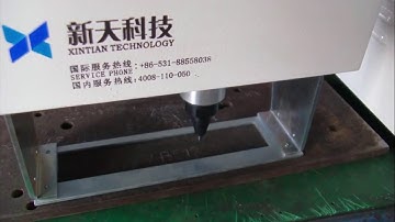 XTQBX 110B XT Dot pin marking machine for VIN number+Jennifer+XT LASER