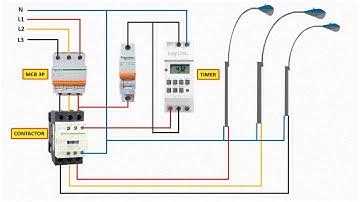 street light timer connection | street light timer | street light timer setting